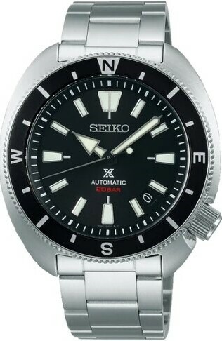 萬年鐘錶 - SEIKO PROSPEX   黑面陸龜200米機械潛水男錶  DIVER SCUBA  SRPH17K1 /  4R35-04Y0D  錶徑42.5MM