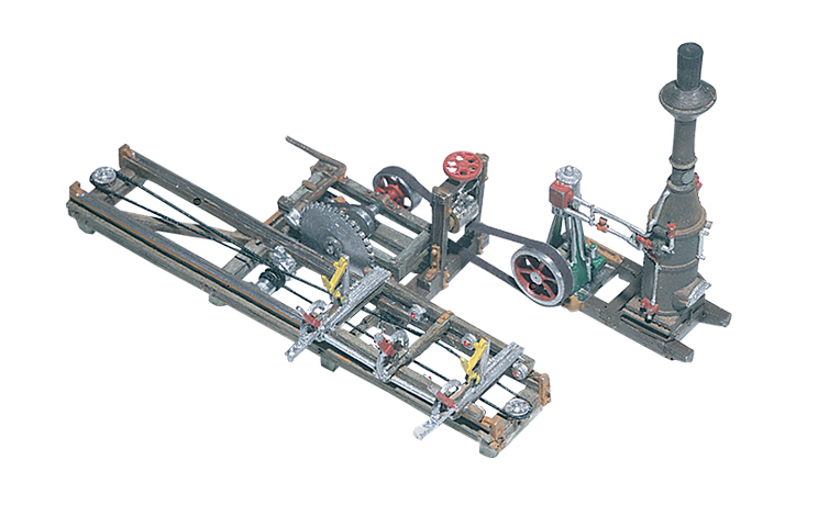 Woodland D243 HO規 Rural sawmill 農村鋸木機 金屬套件 未上色