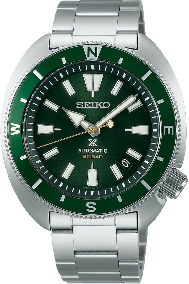 萬年鐘錶 - SEIKO PROSPEX   綠面陸龜200米機械潛水男錶  DIVER SCUBA  SRPH15K1 / 4R35-04Y0U 錶徑42.5MM