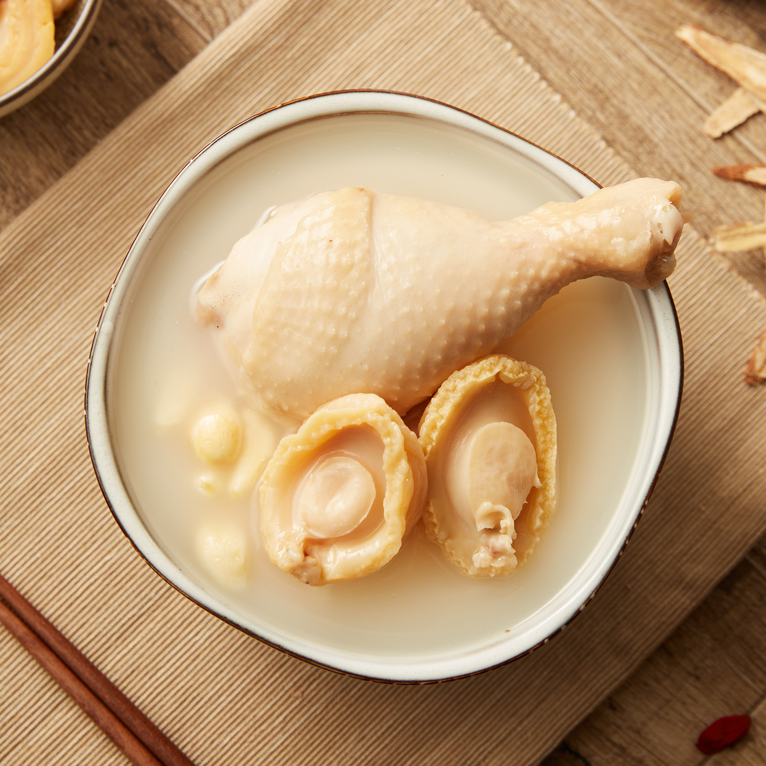 極品雙鮑雞湯