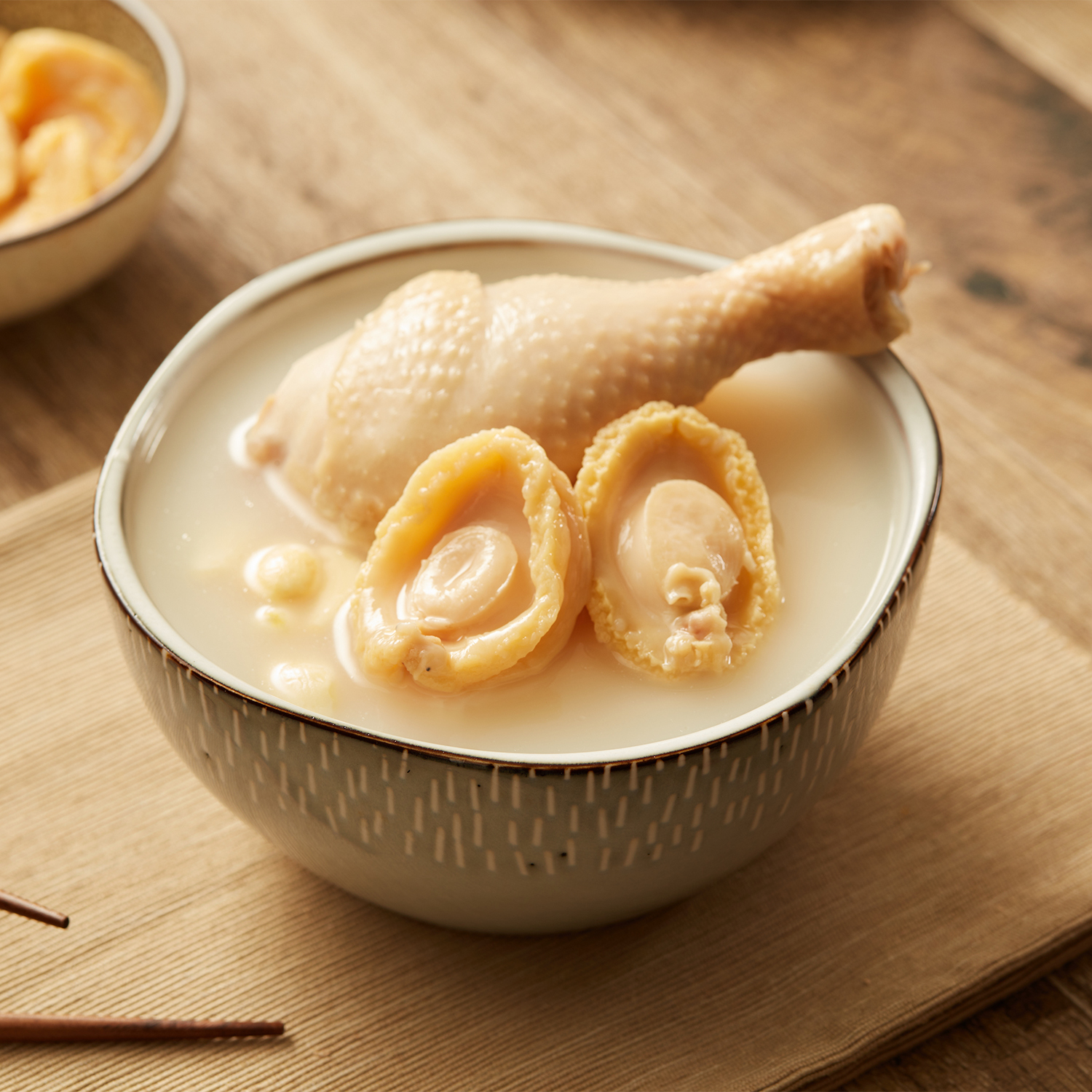 極品雙鮑雞湯