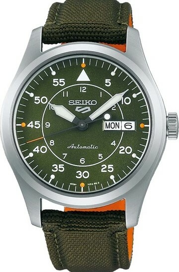 萬年鐘錶 - SEIKO  5 Sports  軍用造型機械男錶  SRPH29K1 / 4R36-10A0G 錶徑39.4MM