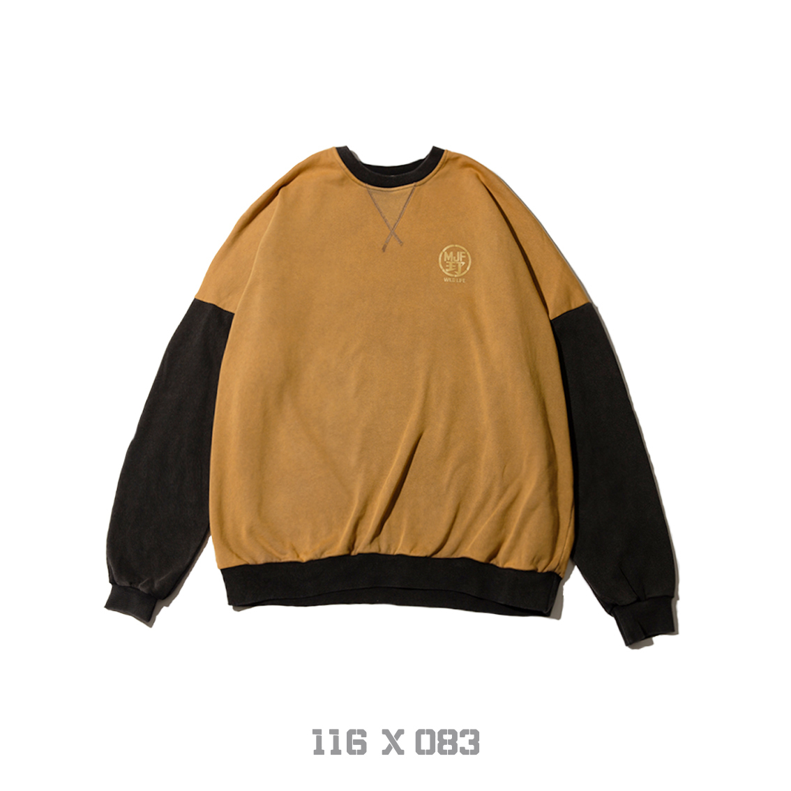 MJ Fresh x KID ® 聯名大學T 拼接