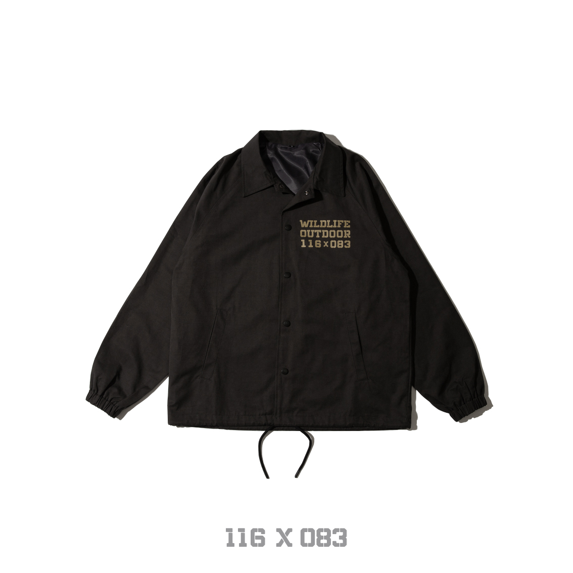 MJ Fresh x KID ® 教練外套 黑