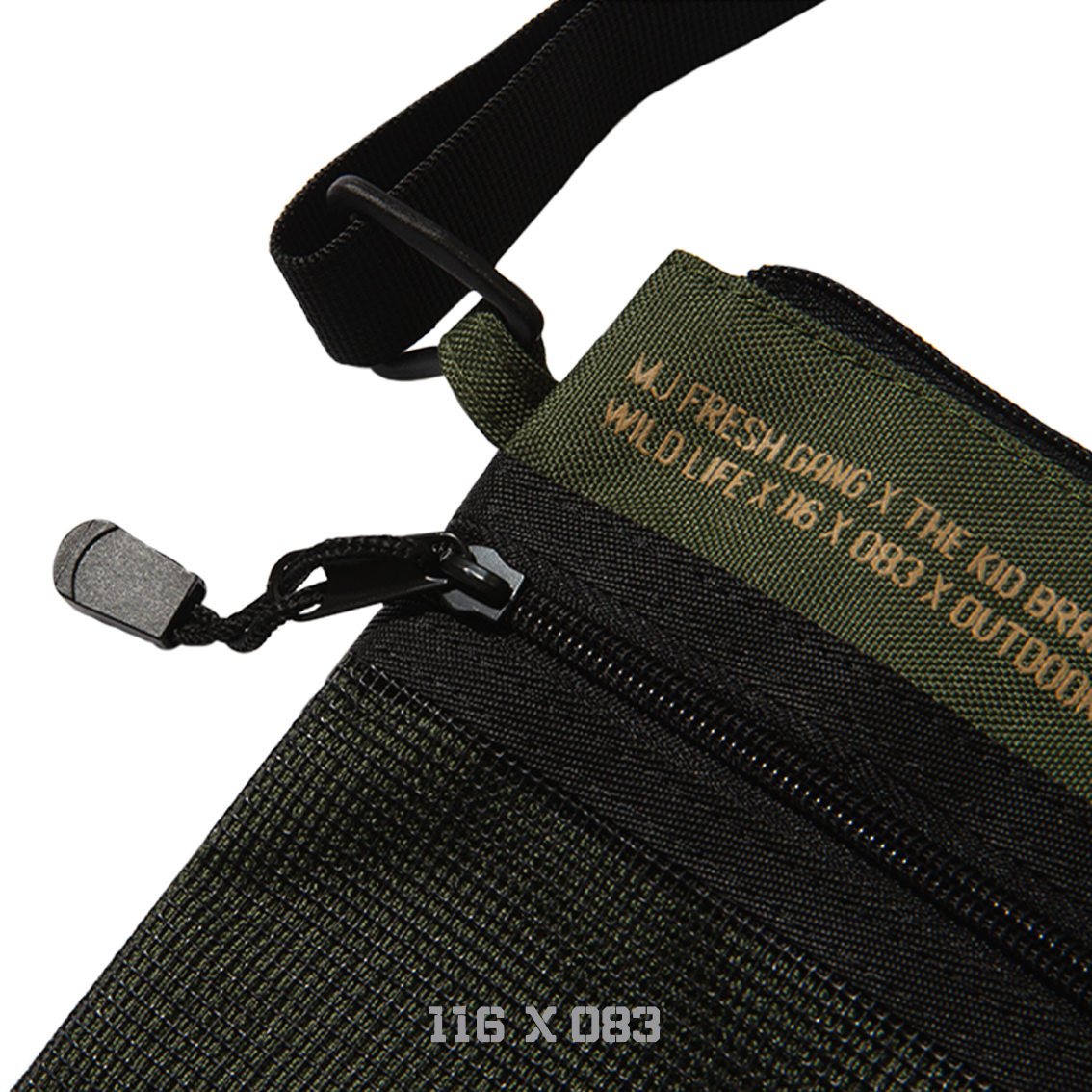 MJ Fresh x KID ® 肩背小包 綠