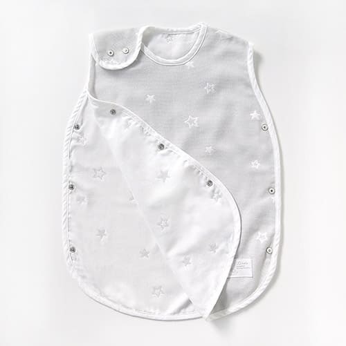 [日本製造🇯🇵Made in Japan]  10mois Double Gauze Toddler Kids Sleeper Gray baby size 0-3yrs