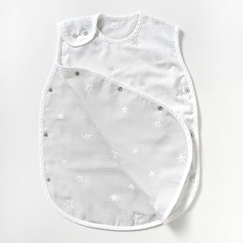 [日本製造🇯🇵Made in Japan] 10mois Double Gauze Sleeper White Sleeper baby size 0-3yrs