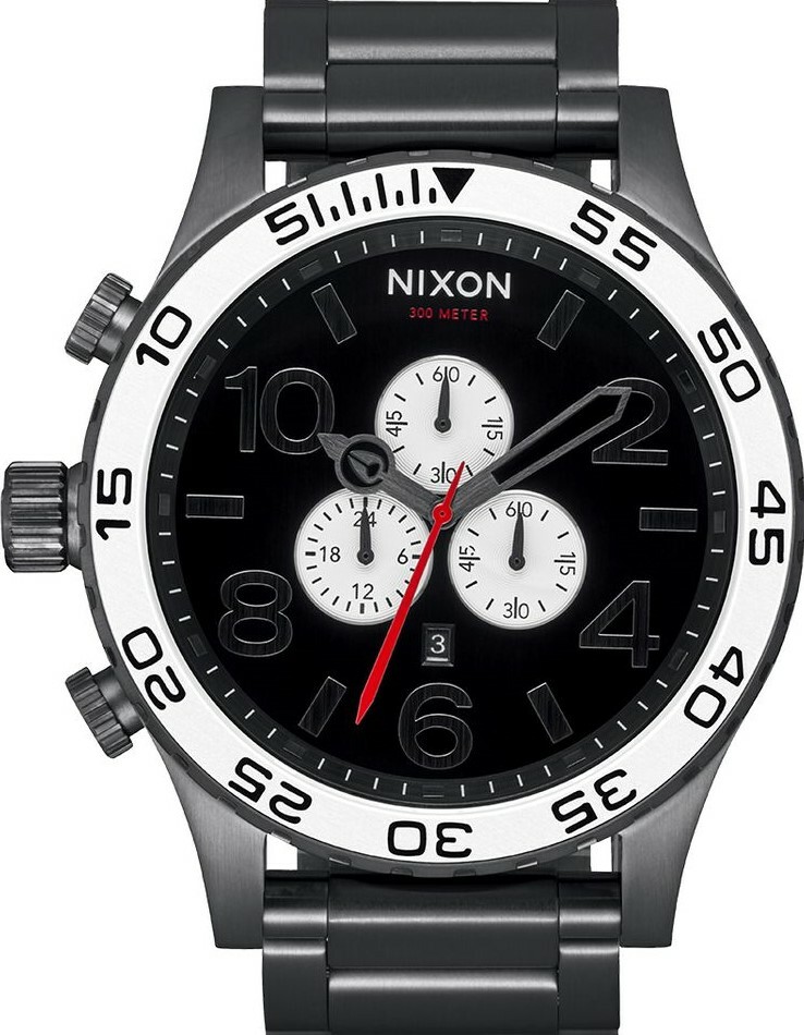 萬年鐘錶 - NIXON 尼克森 THE 51-30  CHRONO 計時碼表系列大錶徑男錶300M防水  A083-5001   錶徑51MM