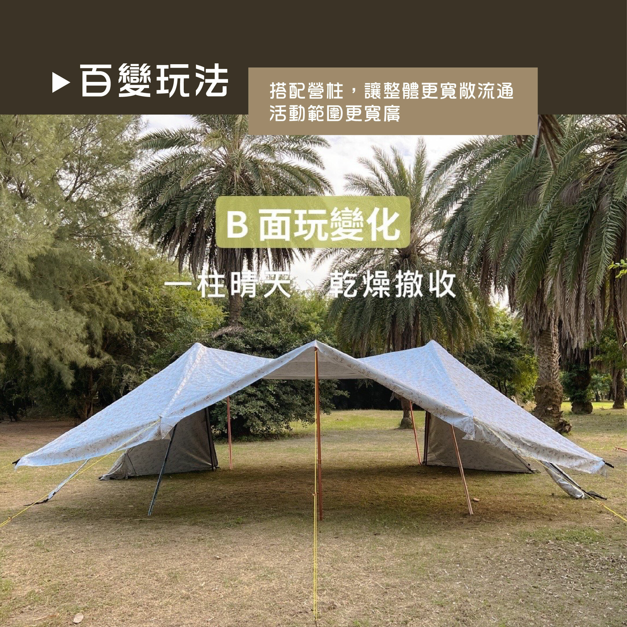 【MB露營狂】 雙峰帳