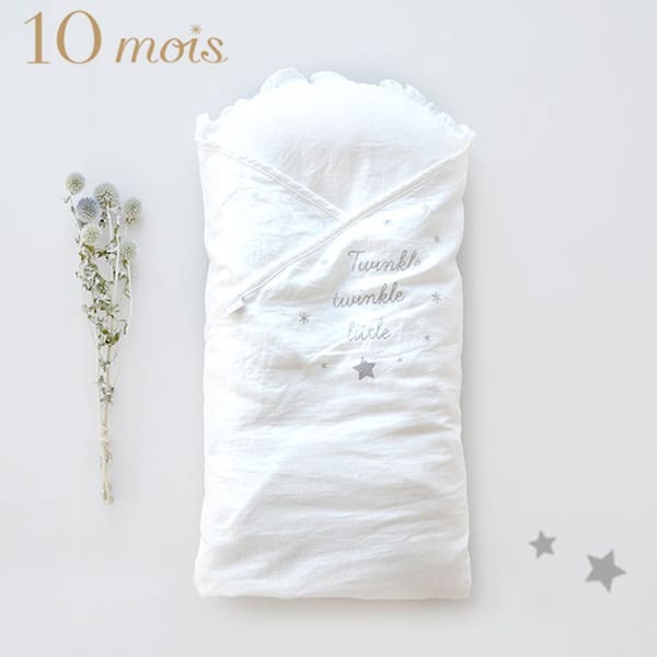 [日本製造🇯🇵Made in Japan] 10mois CLOUD MAT SWADDLE/BLANKET