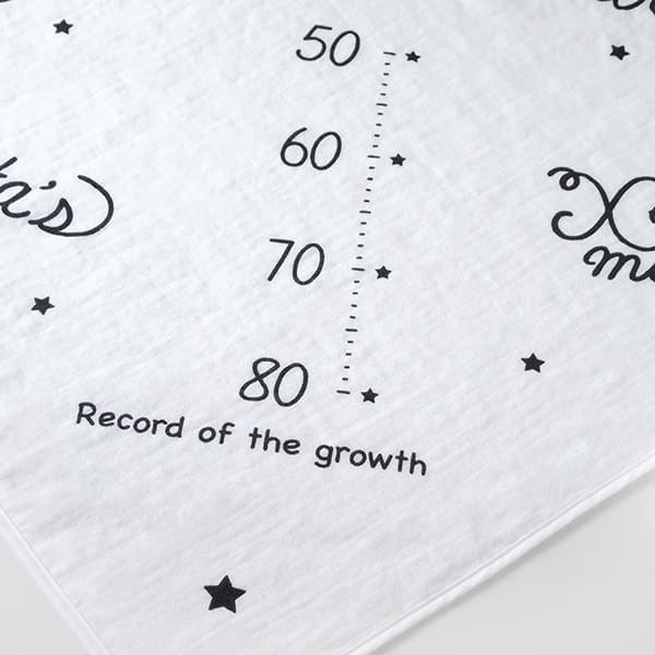 [日本製造🇯🇵Made in Japan] 10mois  Anniversary Towel / Swaddle / Blanket 成長里程紀念浴巾