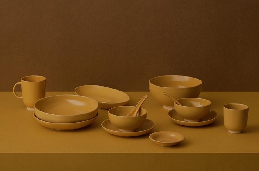 KOGA │ 陶質馬克杯(窯黃)