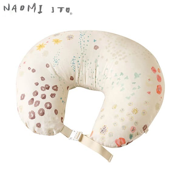 [日本製造🇯🇵Made in Japan] NAOMI ITO Naomi Ito Mama & Baby Cushion Wide with buckle MY FLOWER 多功能授乳枕