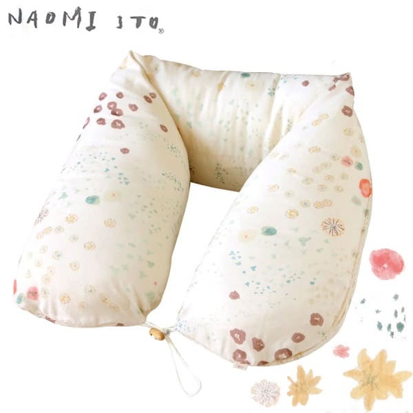[日本製造🇯🇵Made in Japan] NAOMI ITO Naomi Ito Mama & Baby Cushion Long Flexible Cushion MY FLOWER 多功能授乳長枕