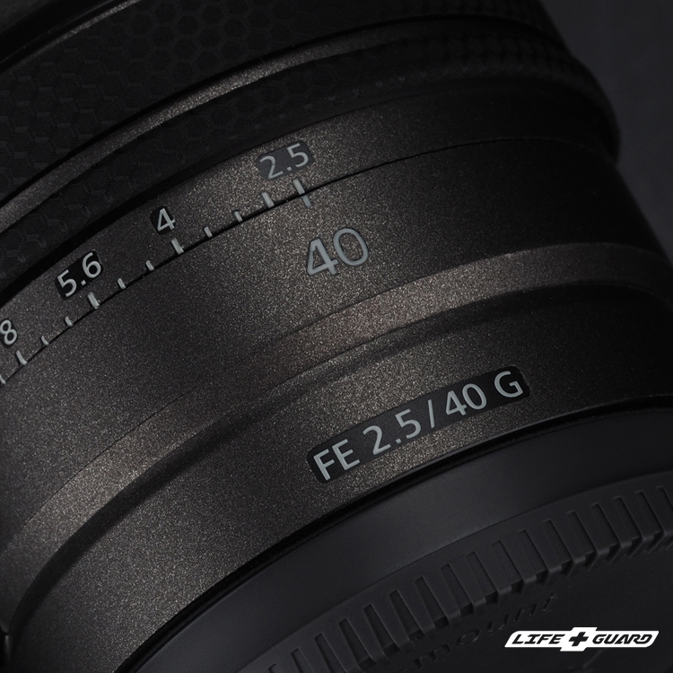 LIFE+GUARD SONY FE 40mm F2.5 G Lens skin LIFE+GUARD SONY FE 40mm F2.5 G Lens skin