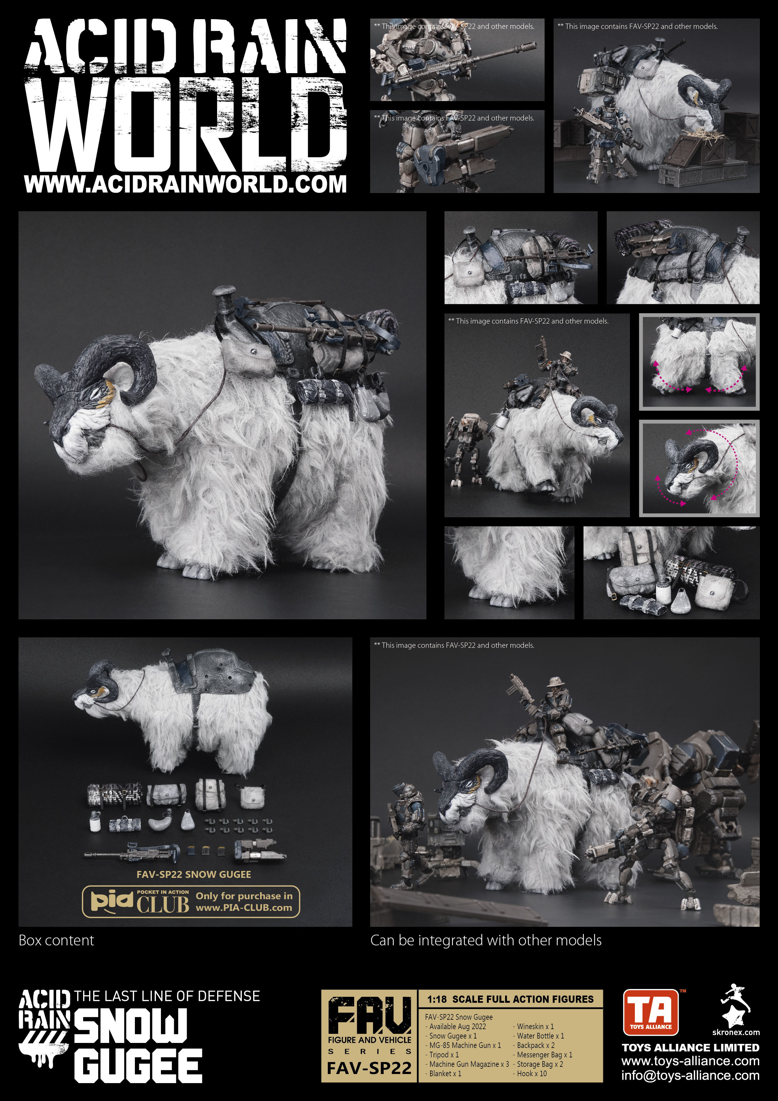 Toys Alliance Acid Rain 酸雨戰爭 FAV-SP22 雪咕嘰