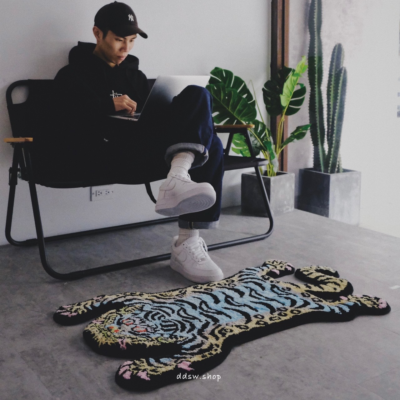 RAW EMOTIONS 西藏虎毯 藍色