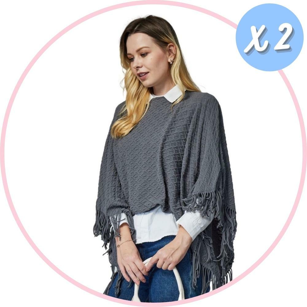 【京美】能量紗披肩2入