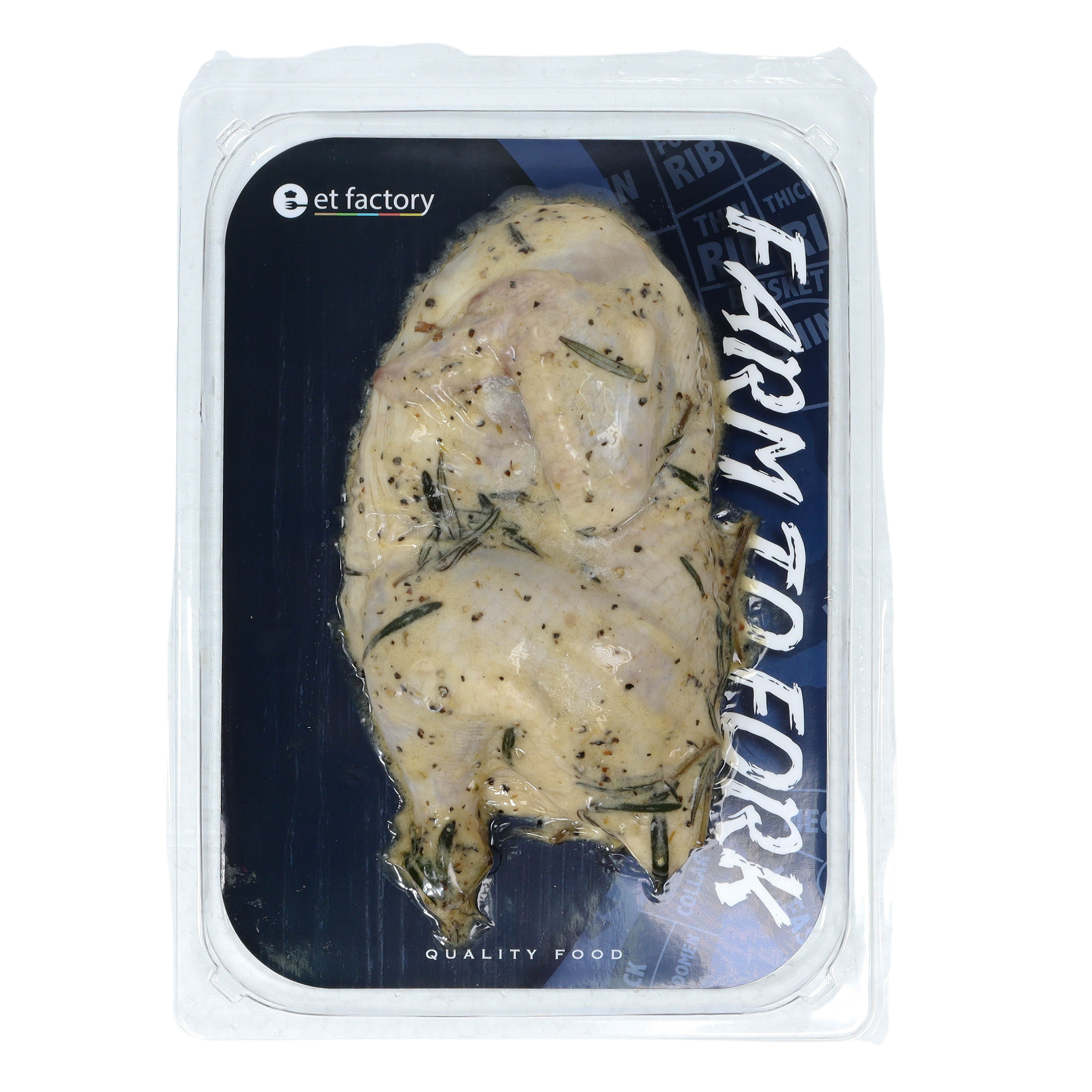 ET Factory 香草蒜香春雞半隻 約450g