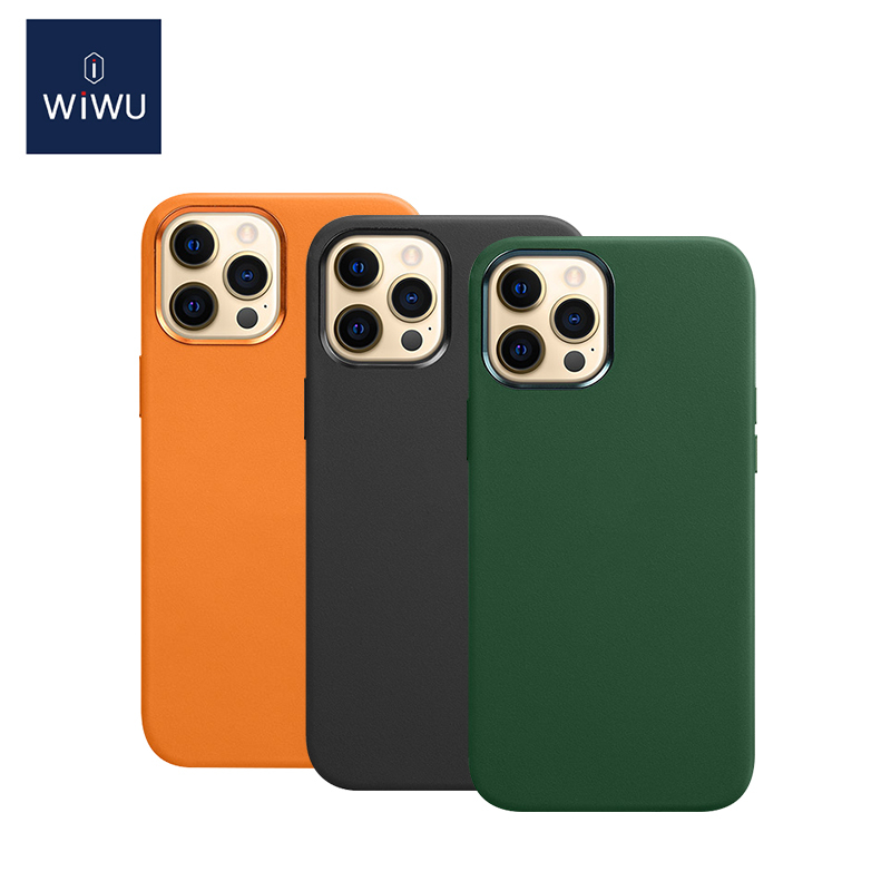 WiWU 皮革磁吸手機殼 for iPhone 13