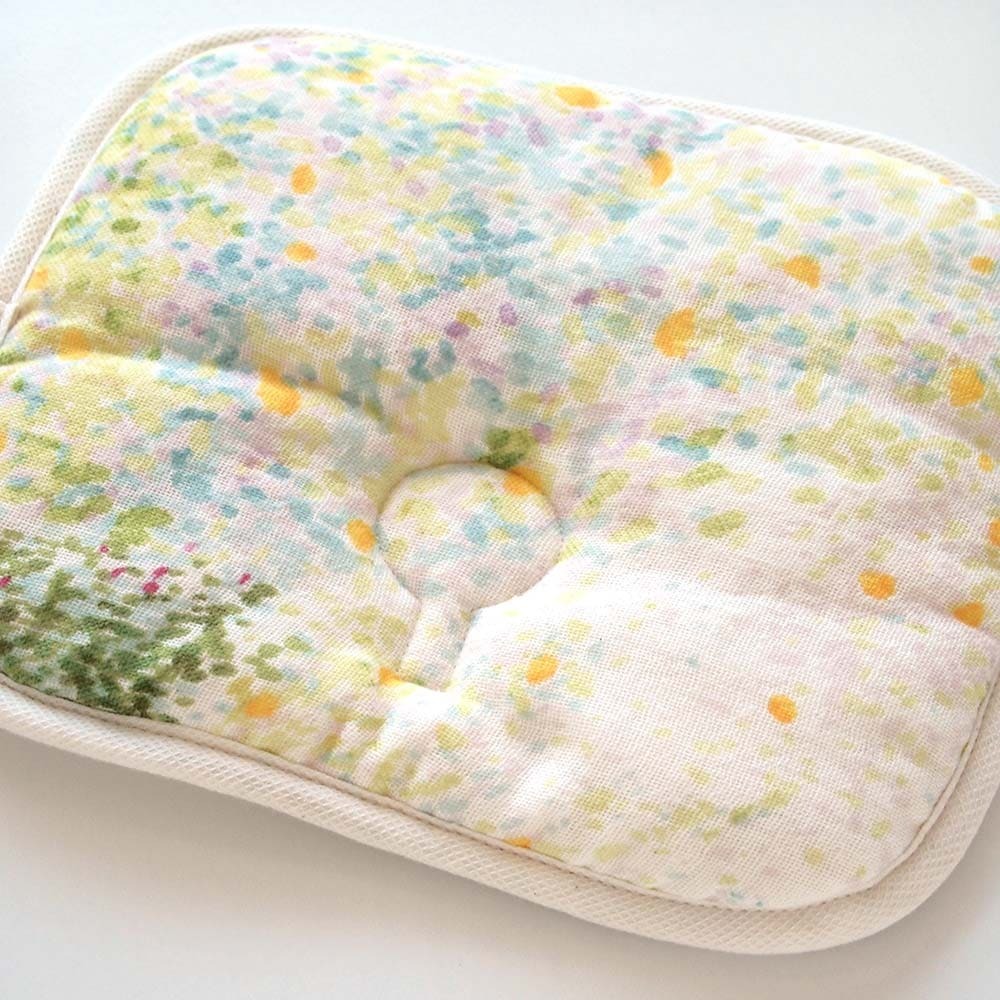 [日本製造🇯🇵Made in Japan] NAOMI ITO Sweat-removing pillow ibuki 田園花花嬰兒枕