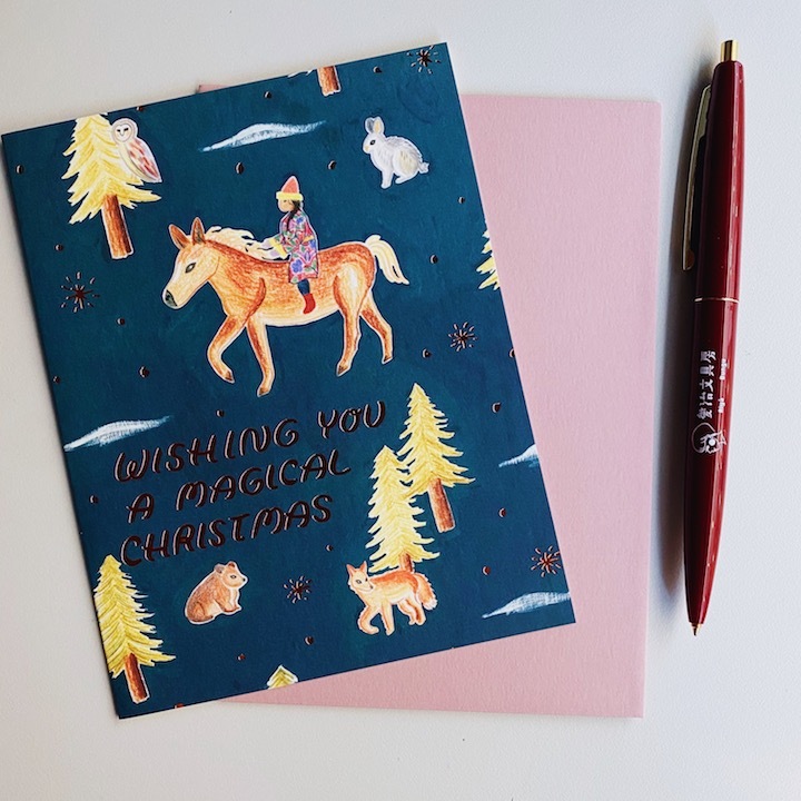 SMALL ADVENTURE 聖誕卡片 季節賀卡 魔幻聖誕