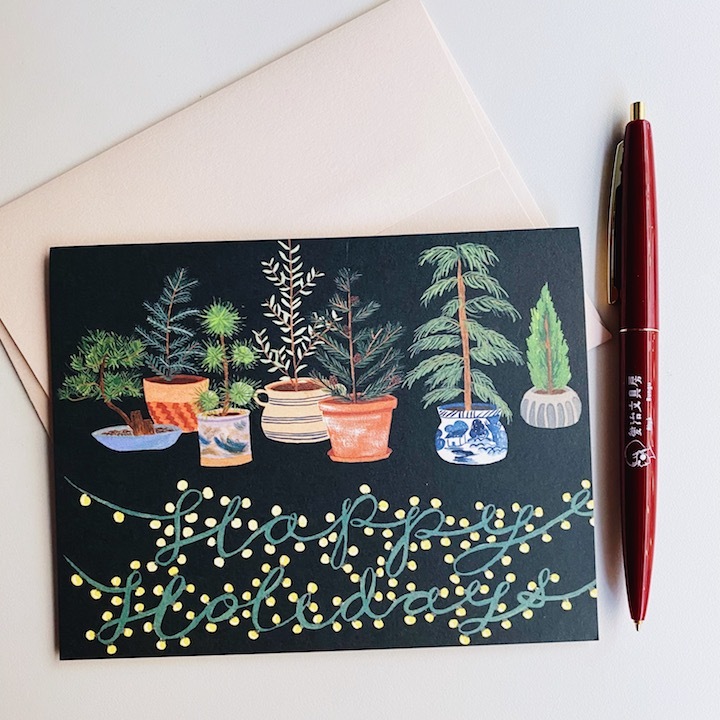 SMALL ADVENTURE 聖誕卡片 季節賀卡 植物