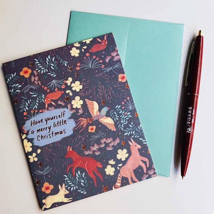 SMALL ADVENTURE 聖誕卡片 季節賀卡 童話
