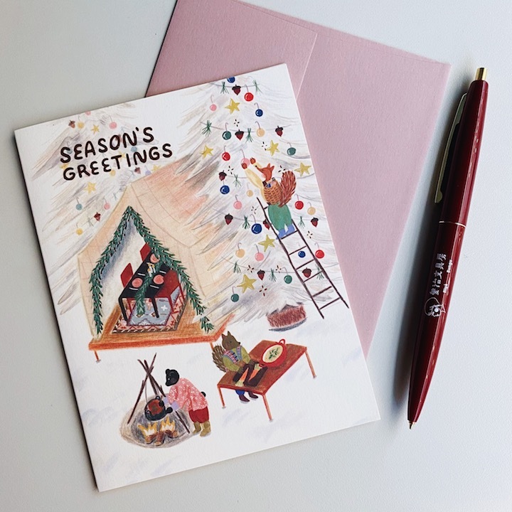 SMALL ADVENTURE 聖誕卡片 季節賀卡 聖誕派對