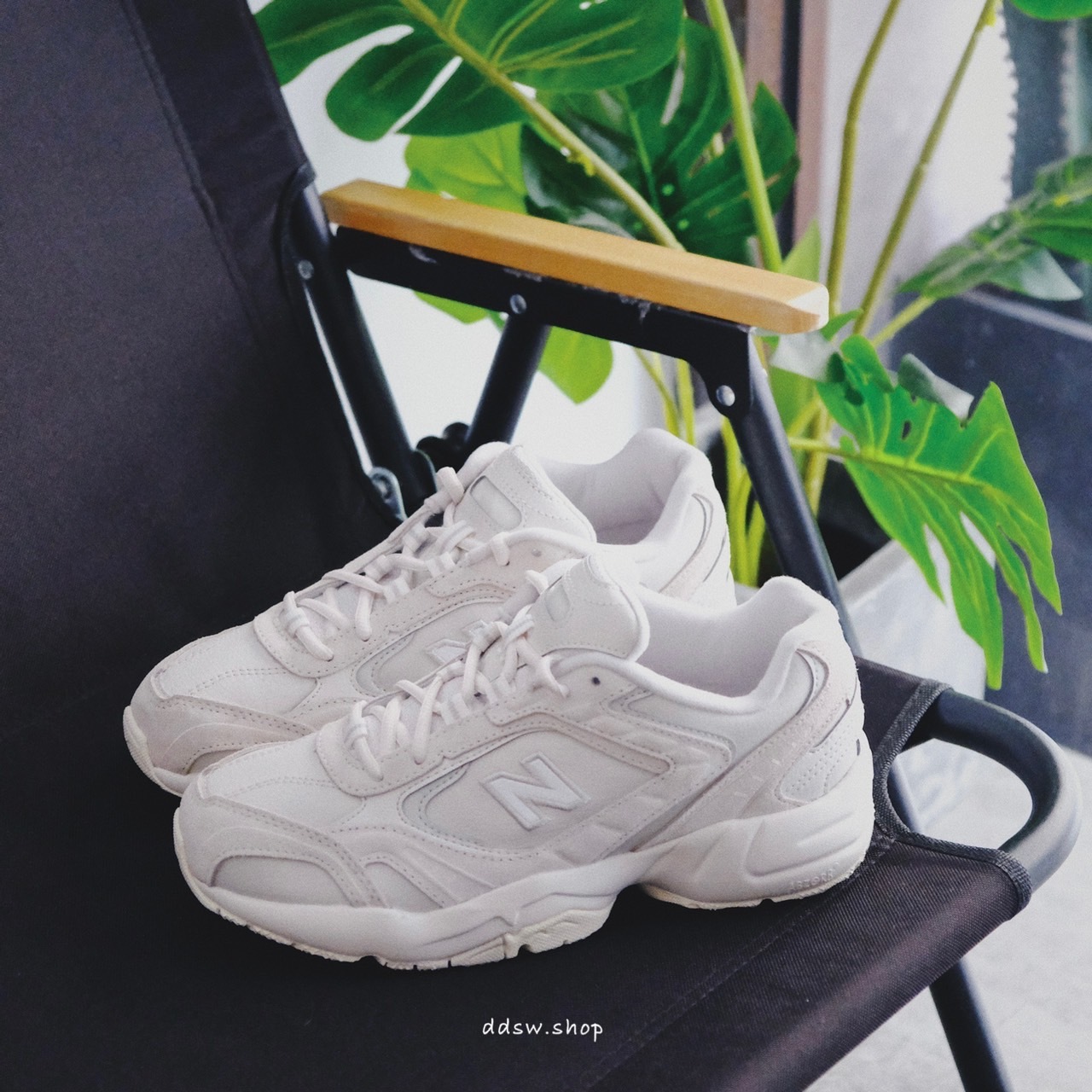 New Balance 452 復古休閒 老爹鞋 灰白 霧灰色 WX452KO1