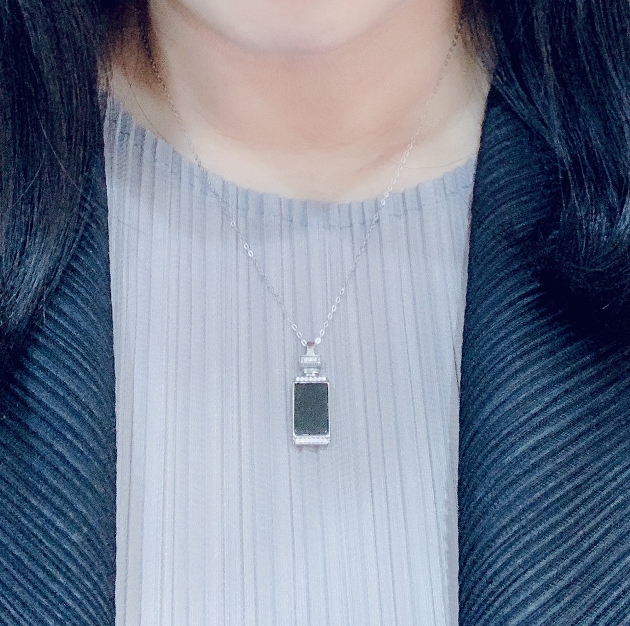 瓶安／墨翠項鍊