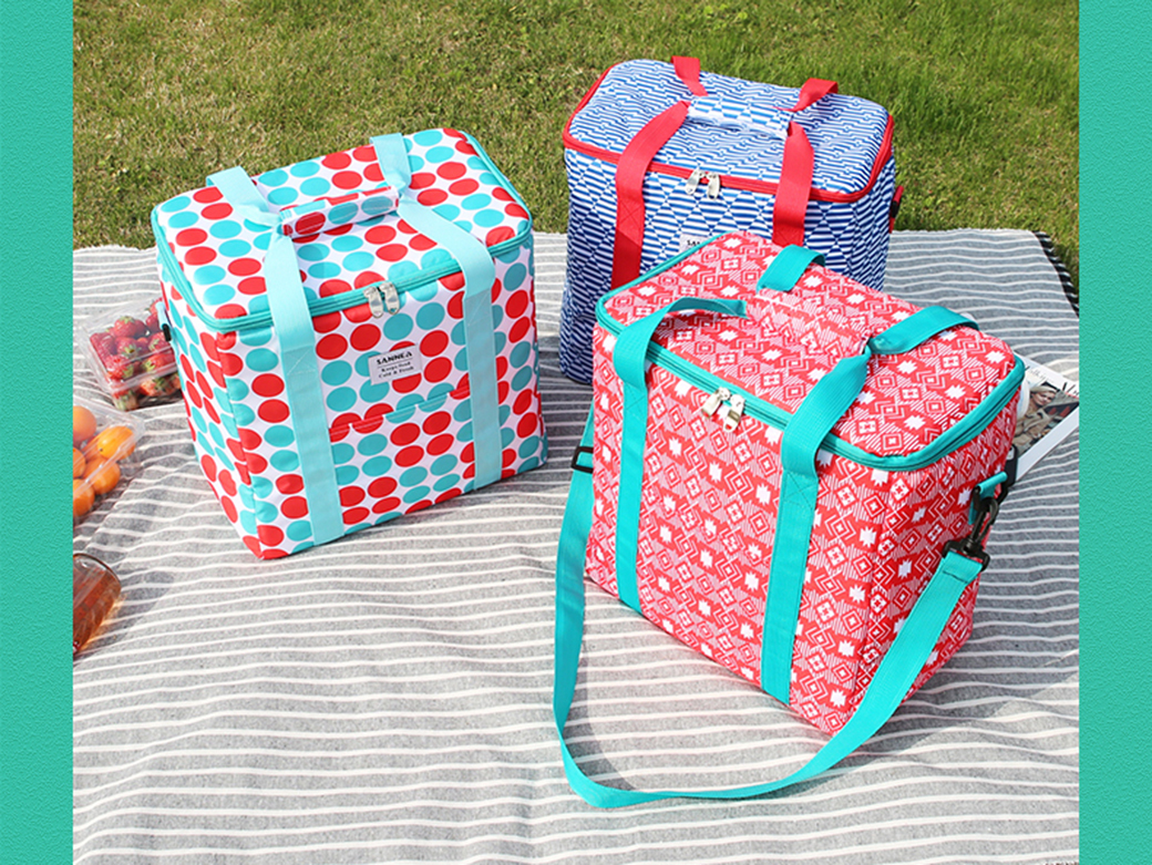 多用途收納肩背保冷/溫包 保冷袋/保冰袋/環保耐用/適合園遊會/露營/野炊 53CSAL2114