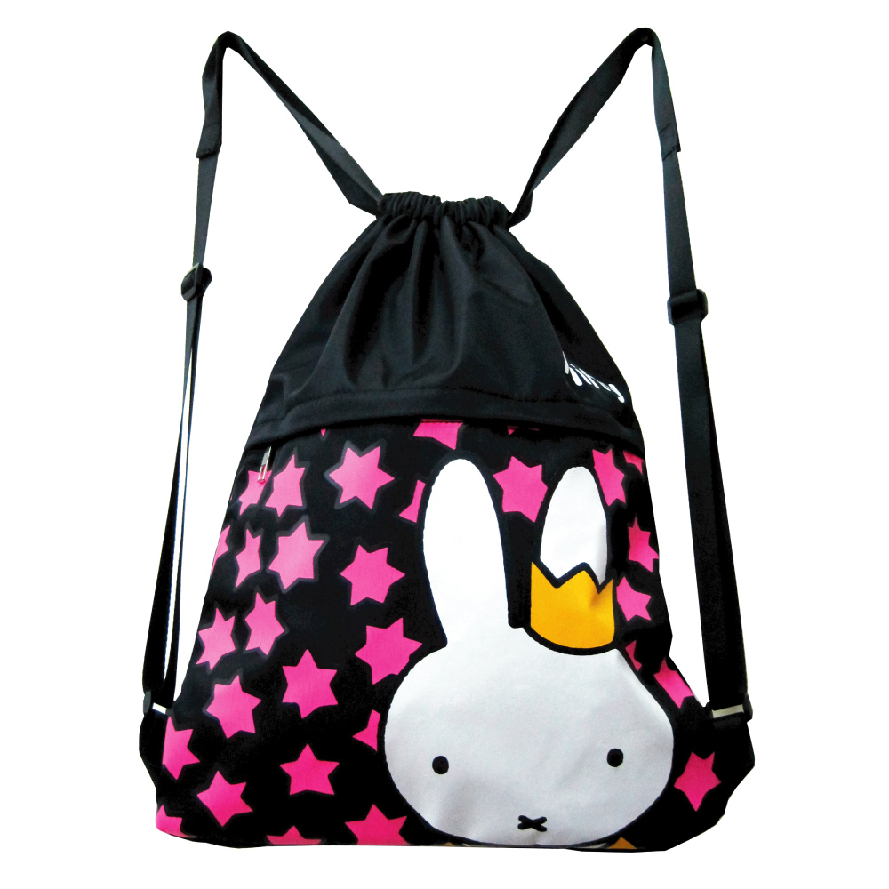 Miffy 束口後背袋(星星款)MI561600B