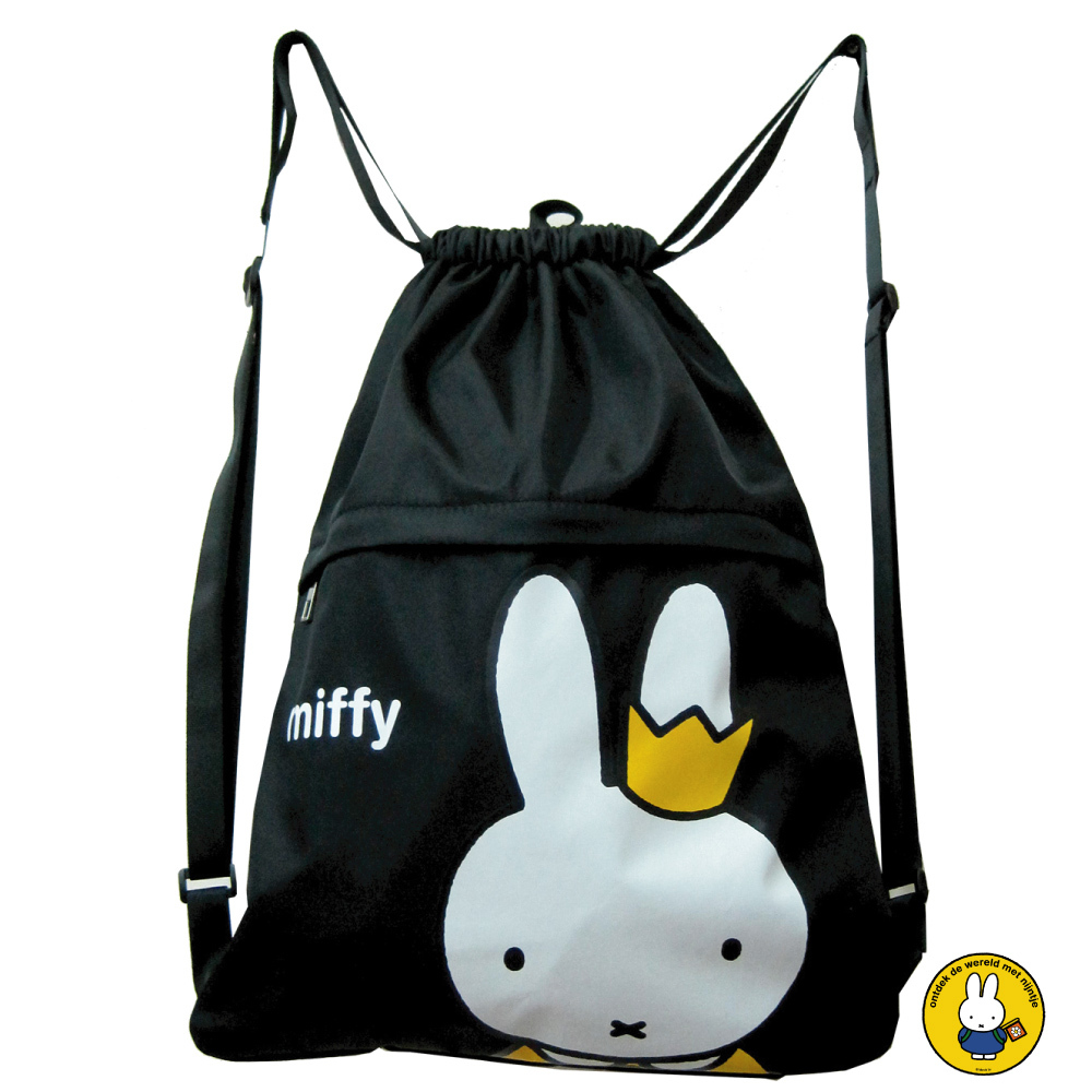 Miffy 束口後背袋(皇冠款)MI561600A