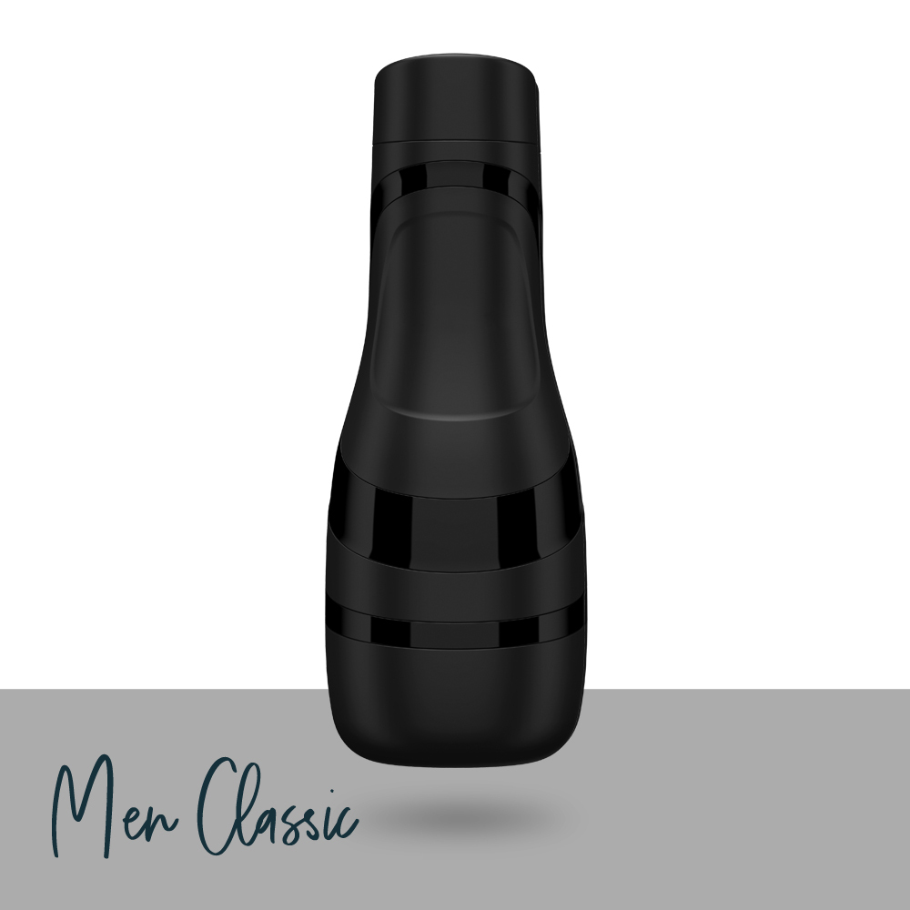 德國Satisfyer Men Classic 飛機杯-黑【全新盒損福利品👍】