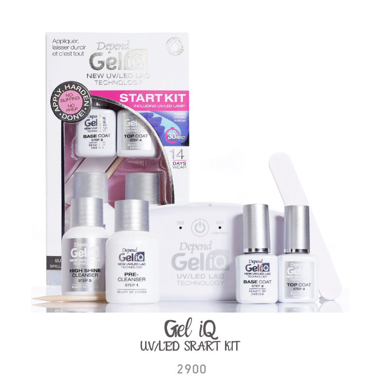 Gel iQ UV/LED 燈機GEL甲機套裝 (7件）#2900