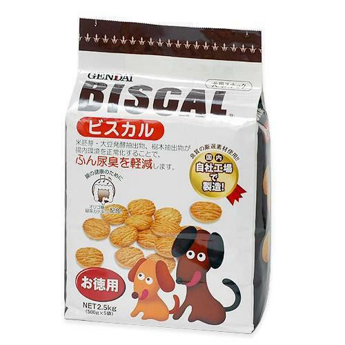 日本BISCAL 消臭曲奇 2.5KG (500g x 5袋)