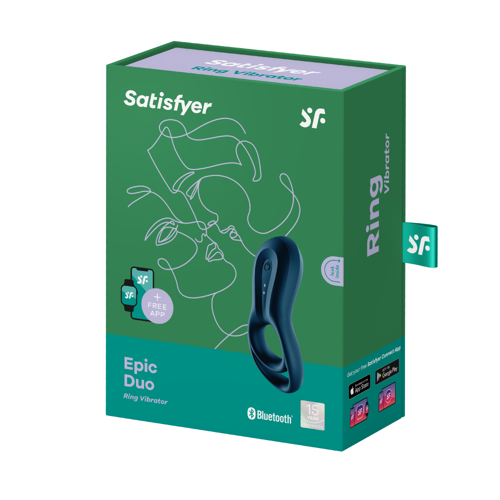 德國Satisfyer Epic Duo 智能男士精力雙環