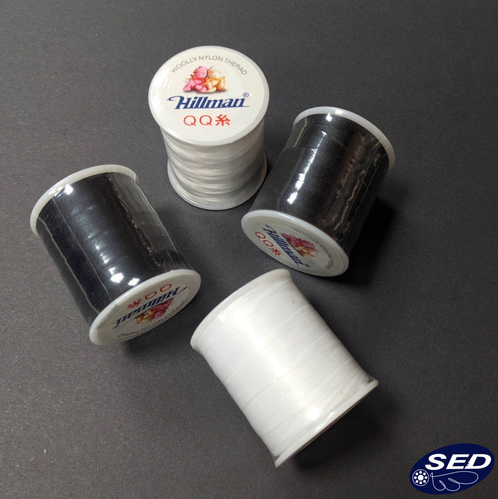 家用彈性QQ線（黑、白）