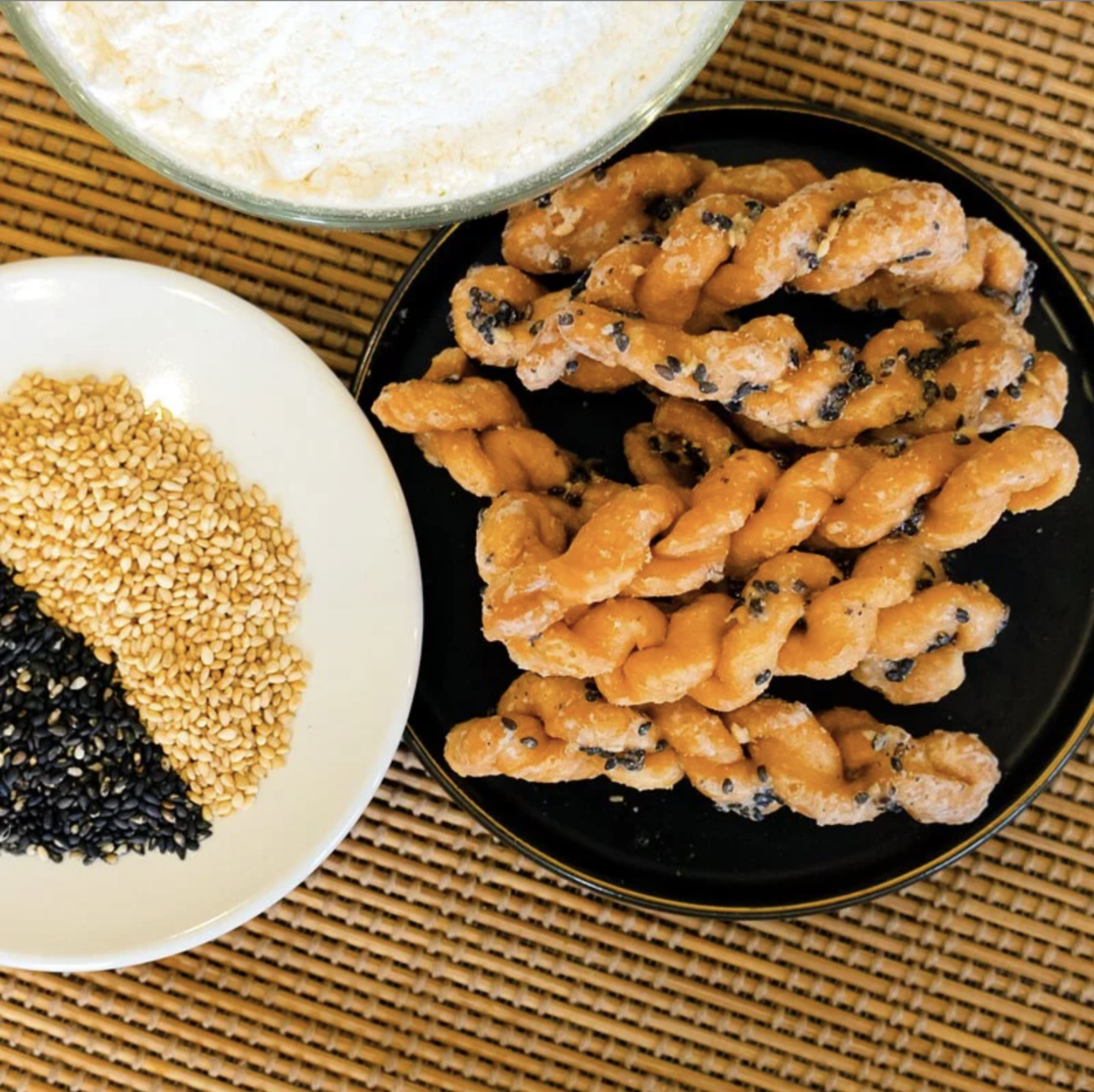 【海濤客】芝麻啾咪捲/麻花捲