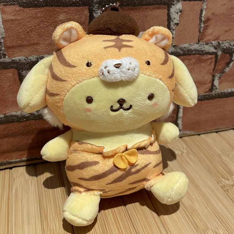 21384-PN Sanrio 布甸狗老虎仔掛飾