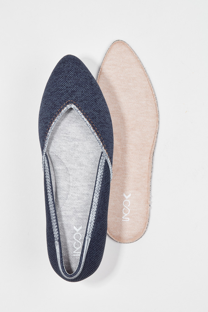 inooknit環保材質鞋特色-可拆式鞋墊好保養清洗