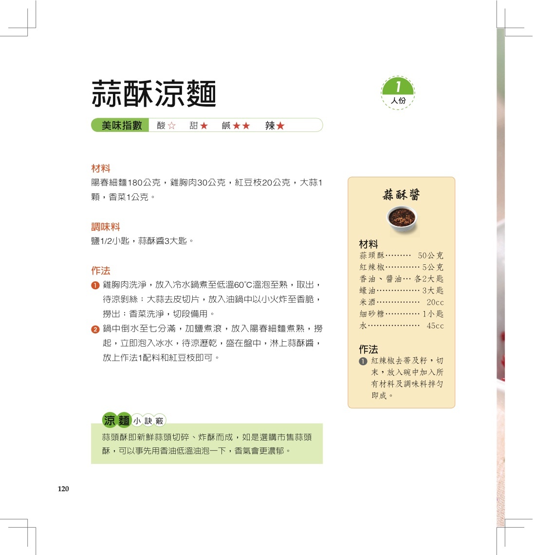 //福利品//食譜王(12) : 涼拌麵爽口醬汁