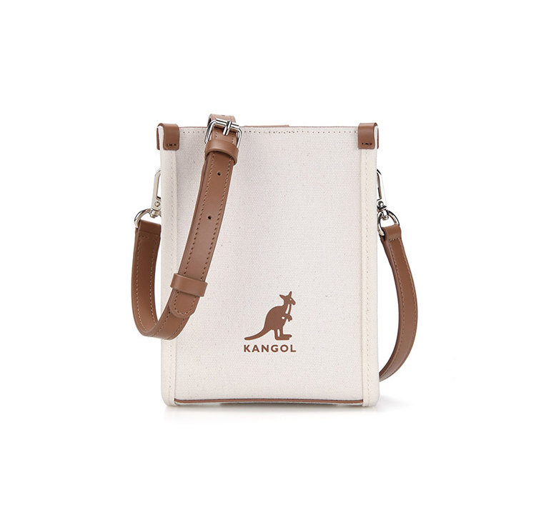 <韓國代購> KANGOL DUO Ⅱ CANVAS MINI CROSS BAG