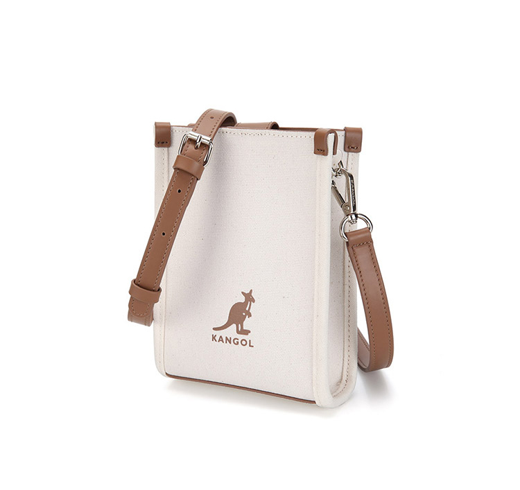 <韓國代購> KANGOL DUO Ⅱ CANVAS MINI CROSS BAG