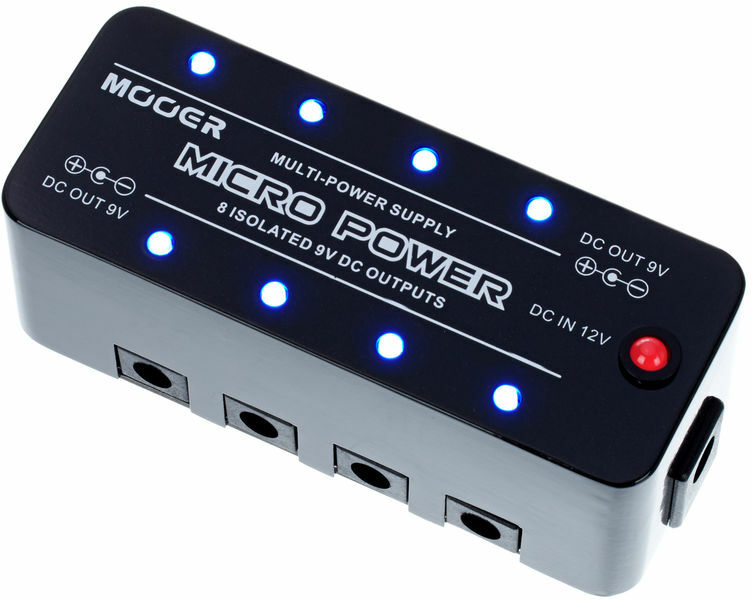 Mooer Micro Power 電源供應器 附原廠電源線+變壓器