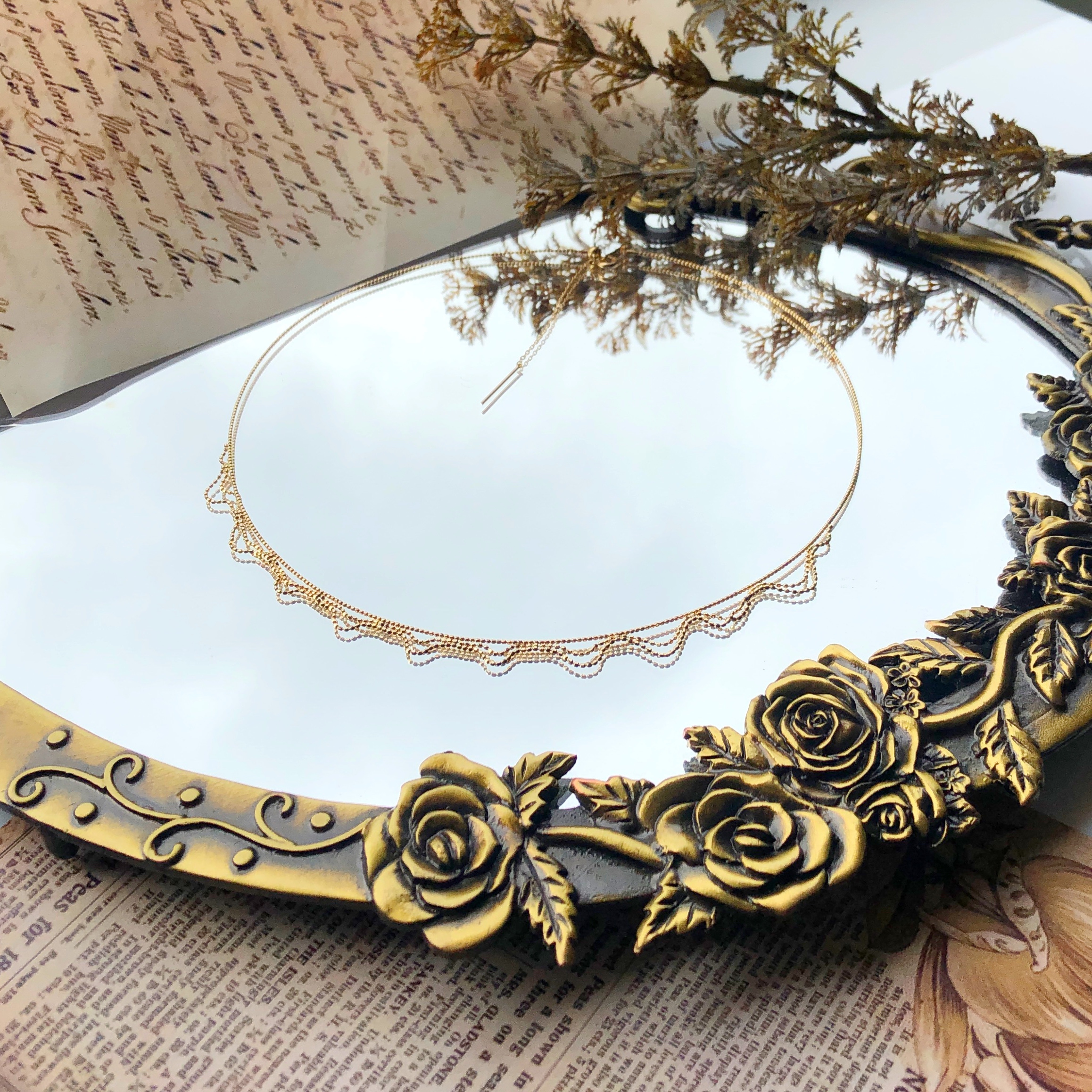 18K/日本設計款系列-柔情項鍊