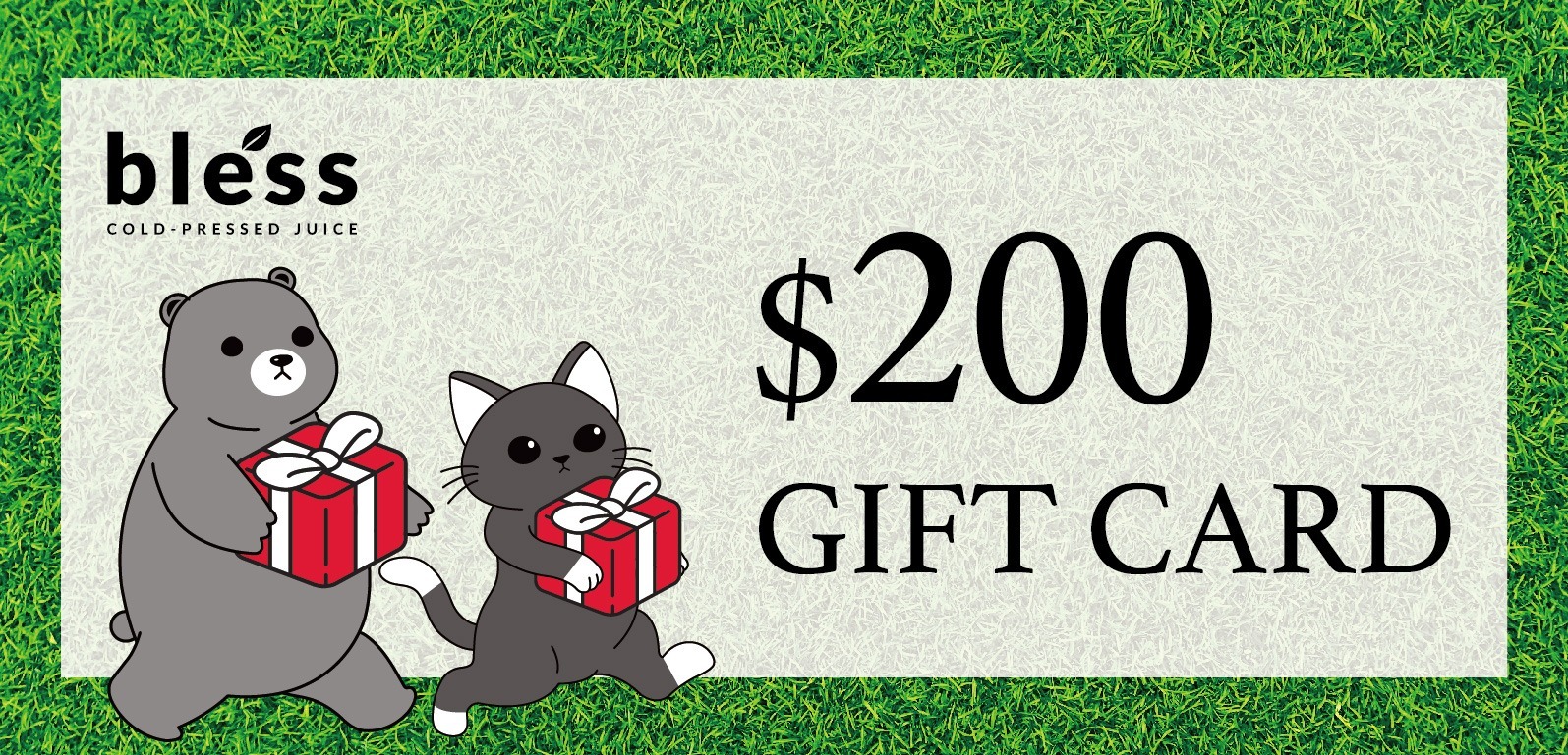 Bless禮券  ($200)