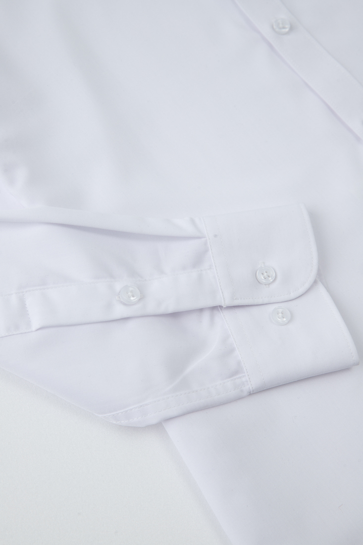 大尺碼白襯衫男士-袖子示意圖