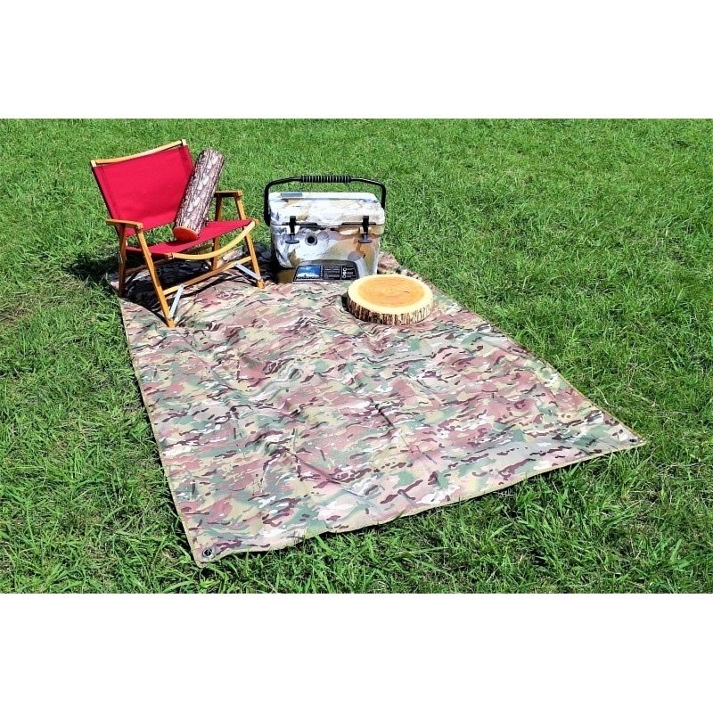 Hand Slide 日本 Oregonian Camper 迷彩 防水地墊M 140*100cm 露營 野營 防水 戶外 防潮 pvc 尼龍